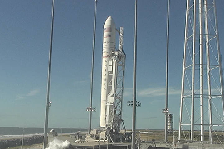 Fueling of the Antares has Begun