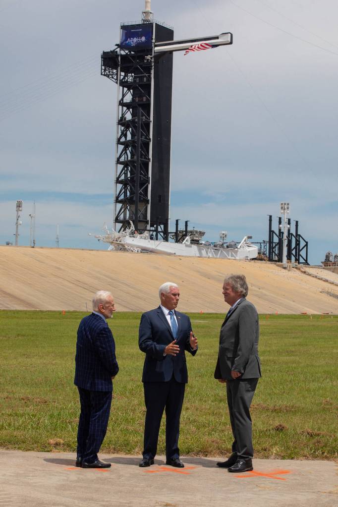 Vice President Mike Pence Celebrates Apollo 11 at Launch Complex 39A