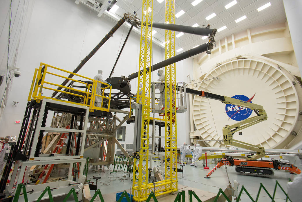 deployment of the SMSS of the JWST Pathfinder at NASA JSC Chamber A