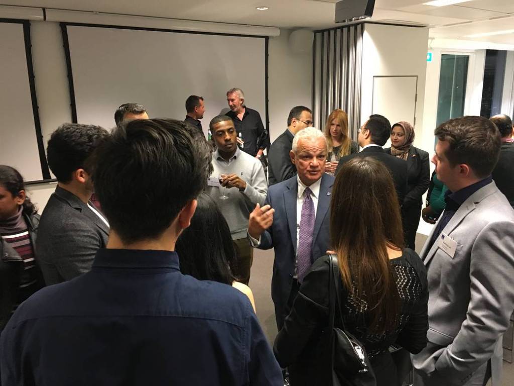NASA Acting Chief Technologist Douglas Terrier Presents at the Warwick Business School at The Shard