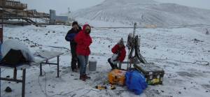 Remote classroom operation of Icebreaker drill at the McMurdo site by students