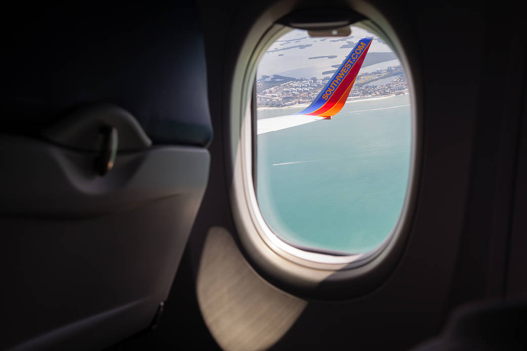Winglet on a Southwest Airlines Company Plane