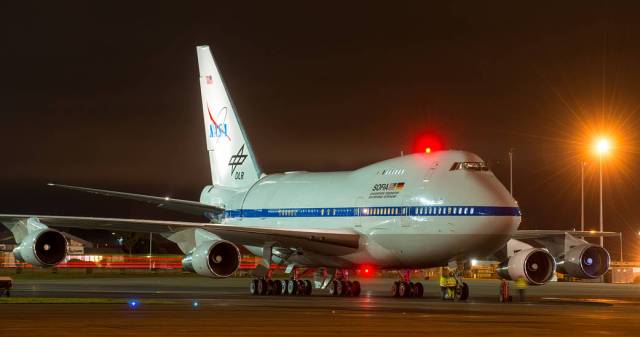 SOFIA prepares to depart for a science mission during the observatory’s annual deployment to Christchurch, New Zealand. 