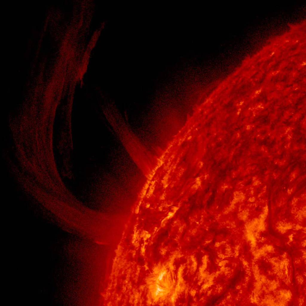 Pi-shaped Prominence