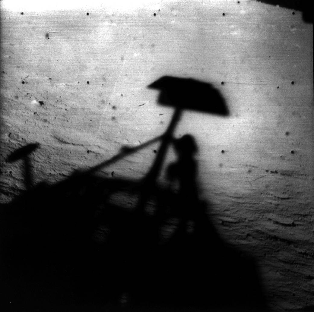 Surveyor 1's shadow