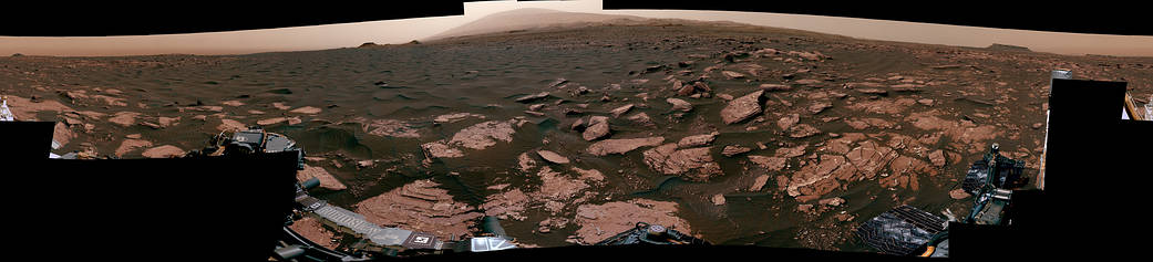 360-degree scene from the Mastcam on NASA's Curiosity Mars rover