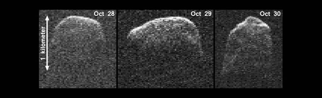 NASA Radar Images Asteroid 2007 PA8