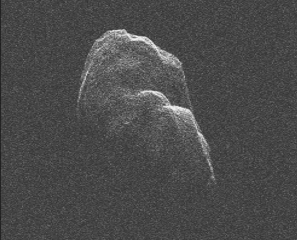 radar data images of asteroid Toutatis