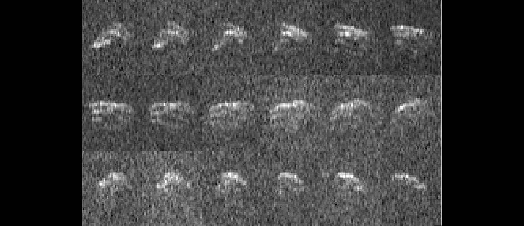 radar images of asteroid 2013 ET 