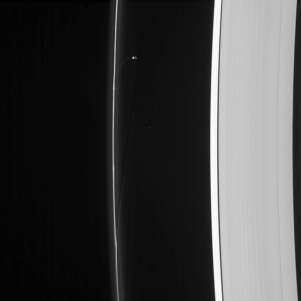 Saturn's moon Prometheus 