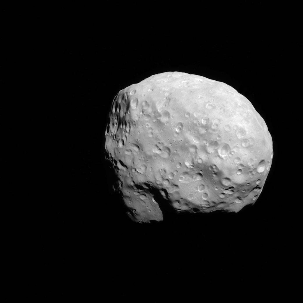 Saturn's moon Epimetheus 