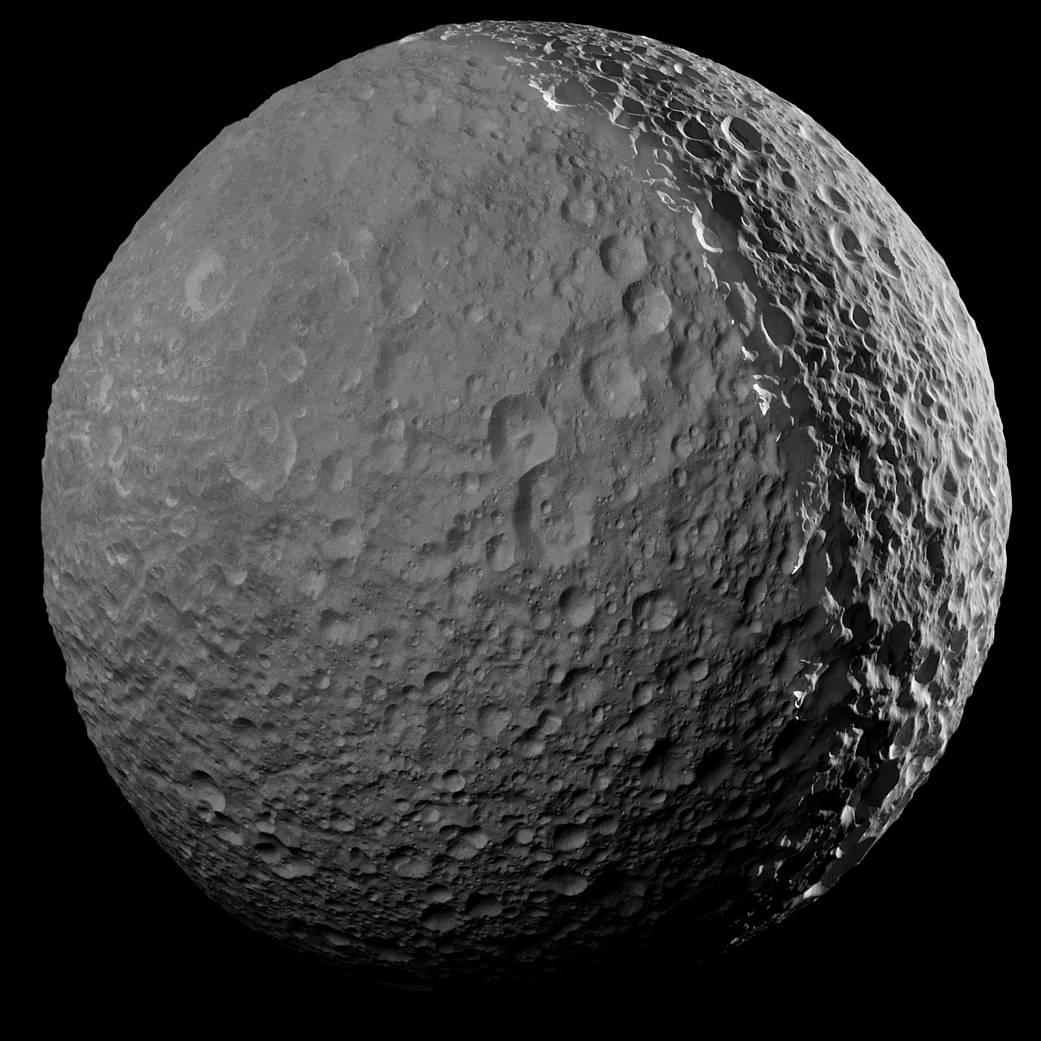 Saturn's moon Mimas