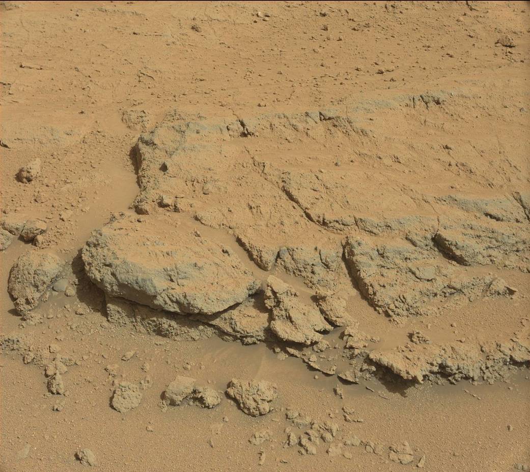 Rocky site on Mars informally called "Darwin" 