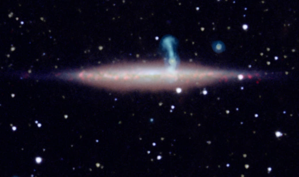 spiral galaxy UGC 10288 