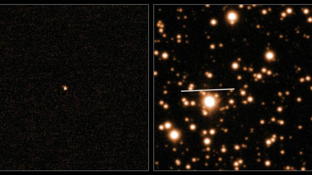 Comet 67P/Churyumov-Gerasimenko on Oct. 5, 2013