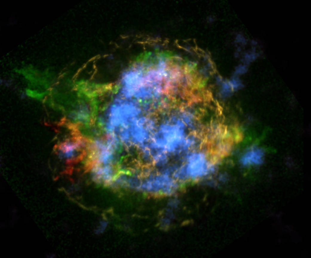 This is the first map of radioactivity in a supernova remnant