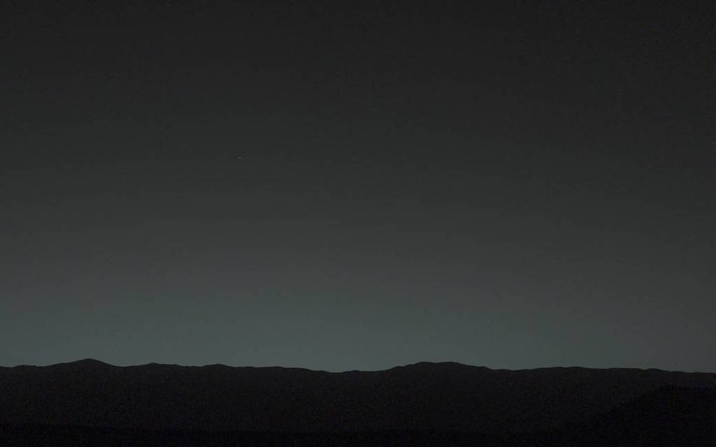 Bright ‘Evening Star’ Seen from Mars is Earth