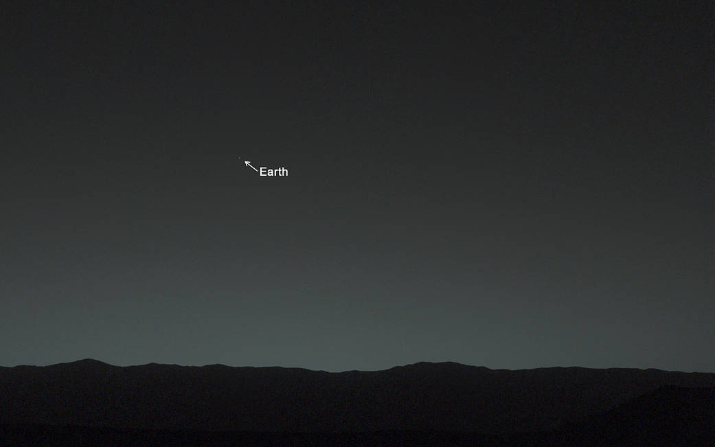 Earth from Mars