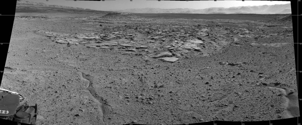 Curiosity's View From Arrival Point at 'The Kimberley' Waypoint