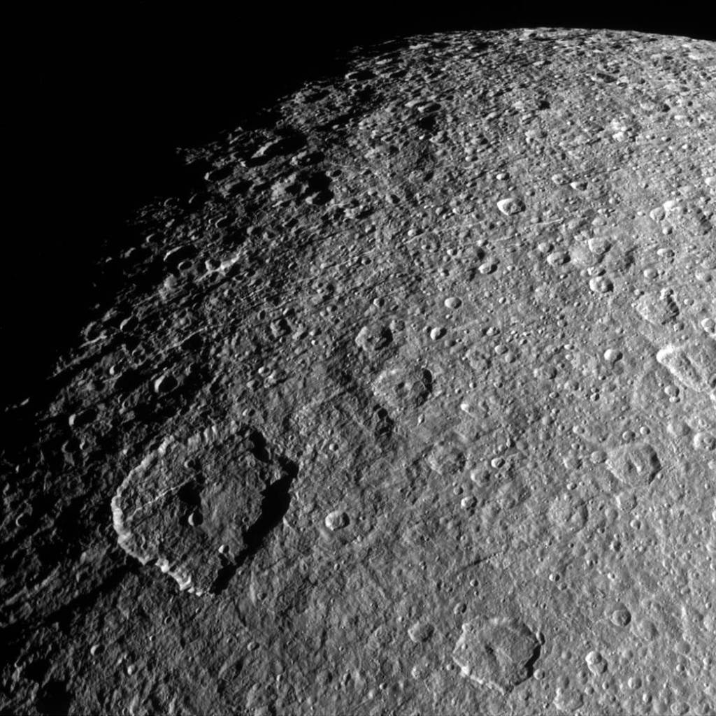 Rhea in Relief