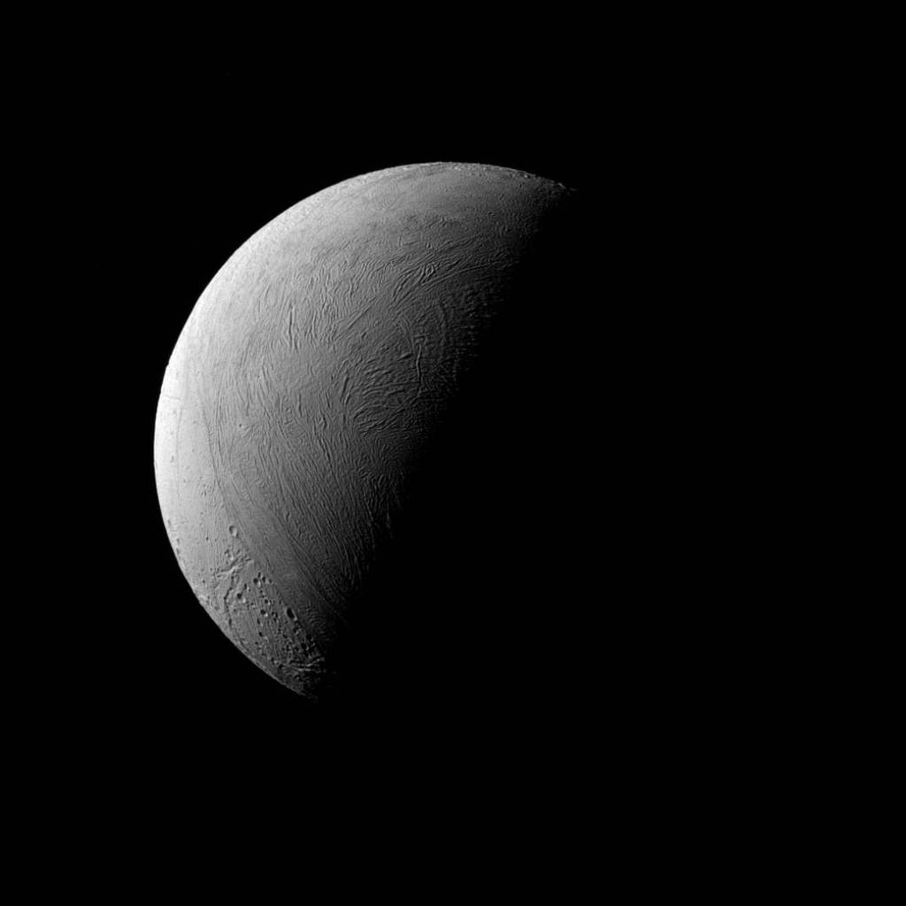 A Half-Enceladus