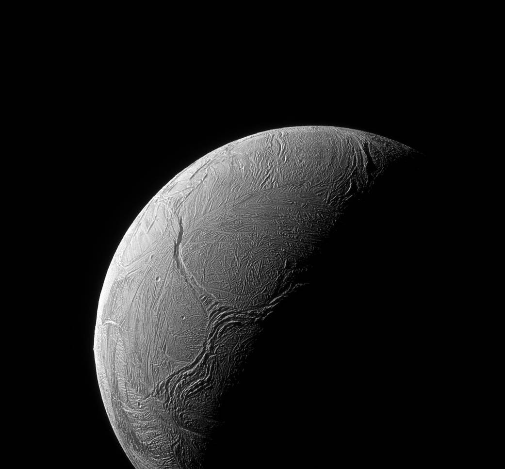 Saturn's moon Enceladus