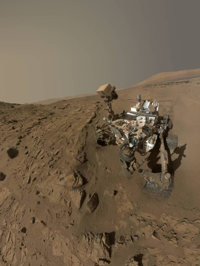 Curiosity Self-Portrait at ‘Windjana’ Drilling Site