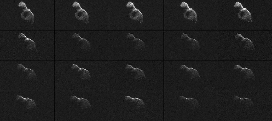 asteroid designated "2014 HQ124"