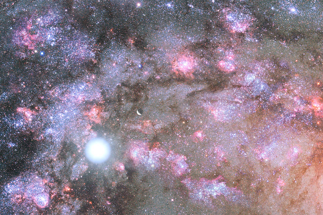 Artist's concept of a galaxy