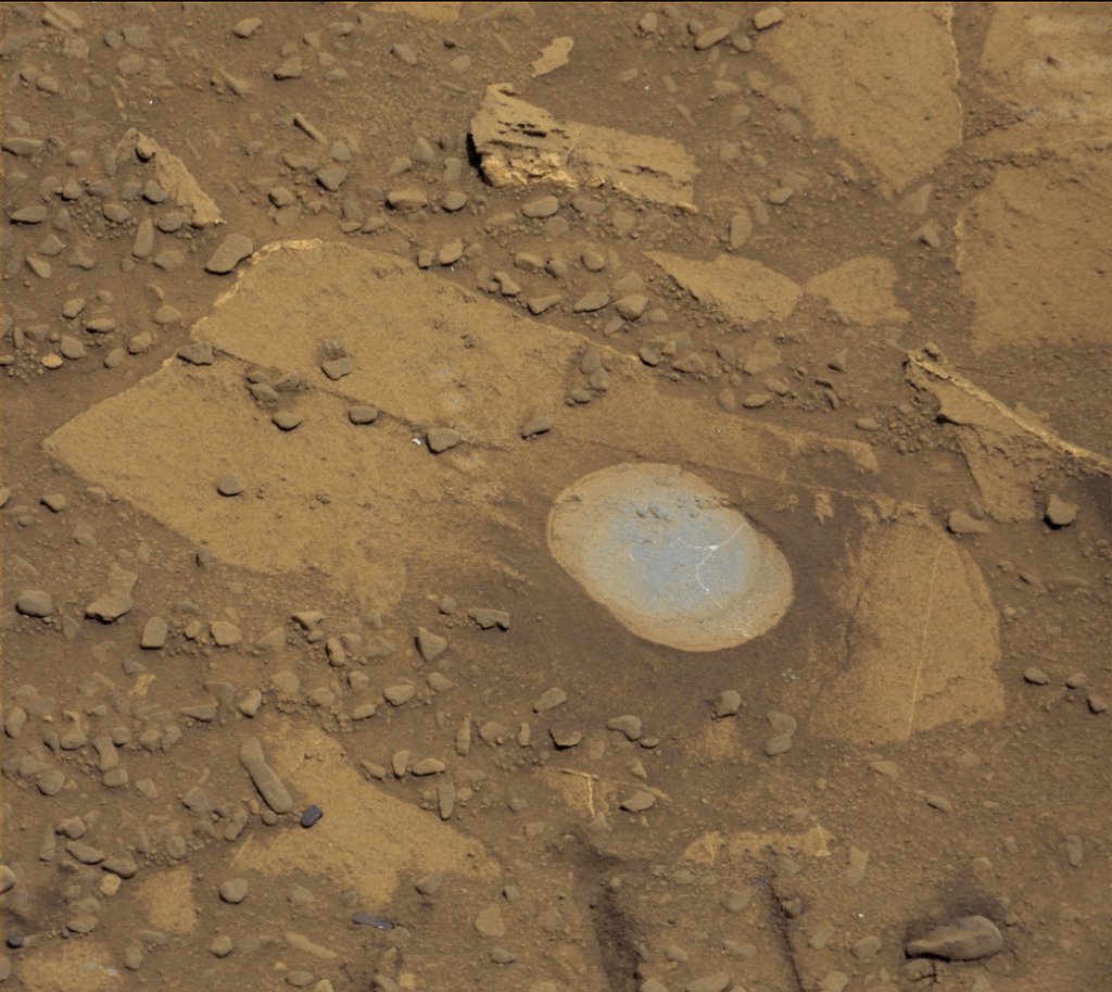 Curiosity’s Brushwork on Martian ‘Bonanza King’ Target