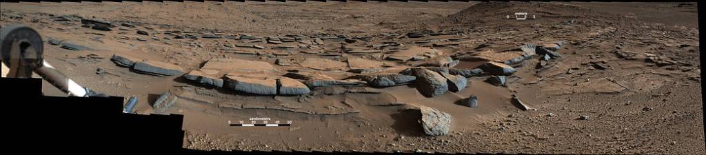 Bedding Pattern Interpreted as Martian Delta Deposition