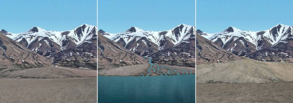 Sediment Accumulation in Dry and Wet Periods