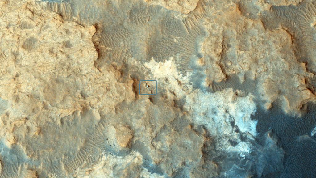 Curiosity Rover at ‘Pahrump Hills’