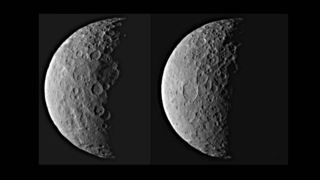 Ceres in Half Shadow – Zoomed-in