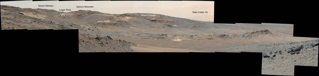 Panoram on Mars