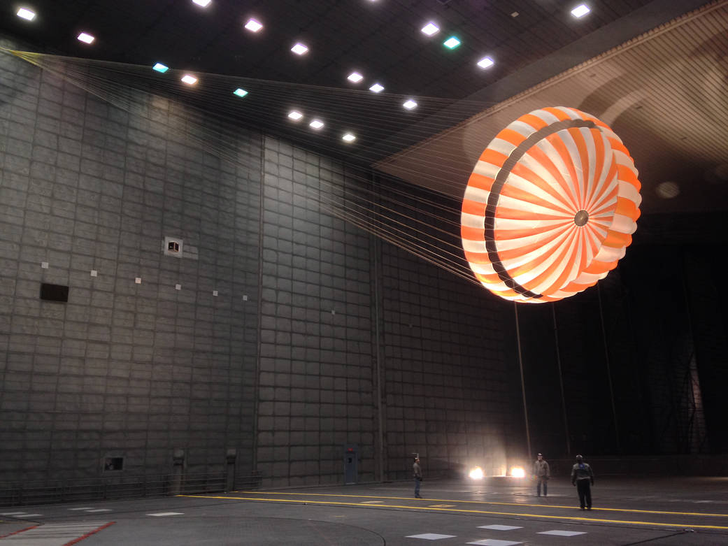 Parachute testing 