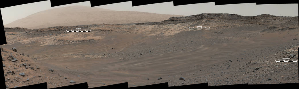 May 10, 2105, view from Curiosity's Mastcam