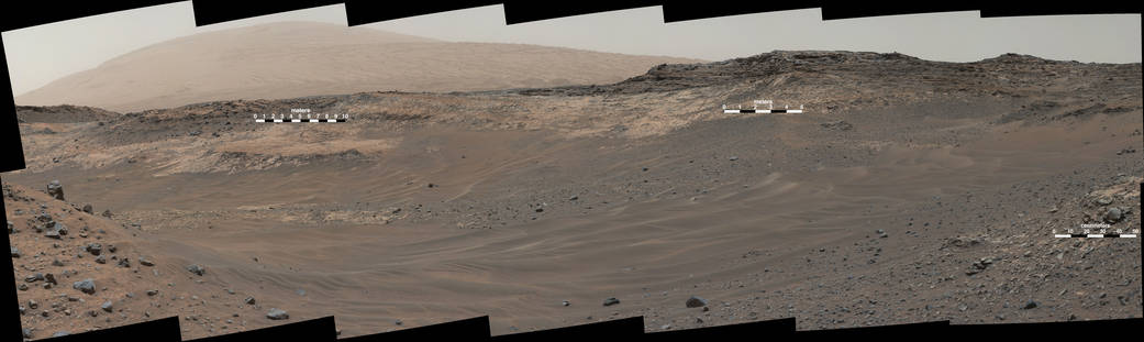 May 10, 2105, view from Curiosity's Mastcam