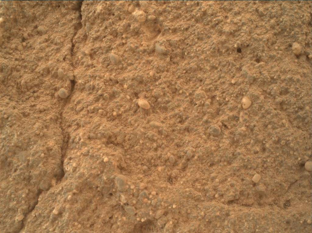 Diverse Grains in Mars Sandstone Target ‘Big Arm’