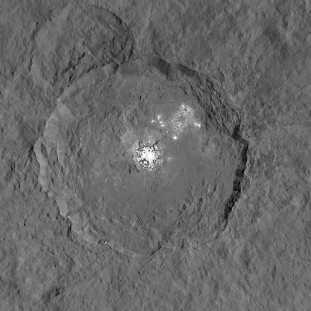 Dawn Takes a Closer Look at Occator