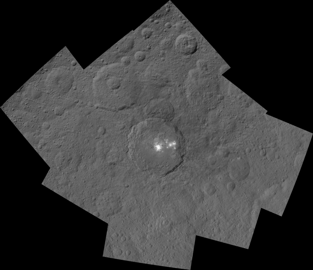Occator and Surrounding Terrain