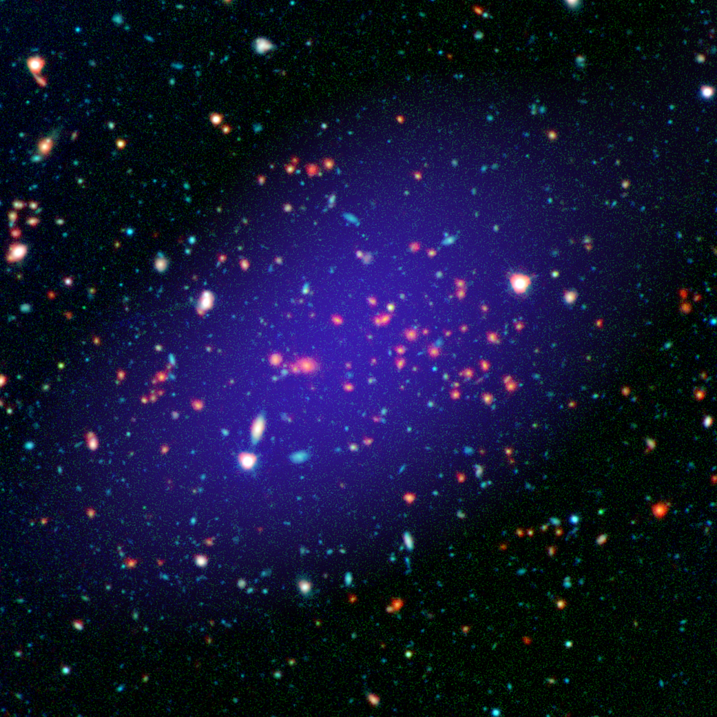  Galaxy cluster called MOO J1142+1527 