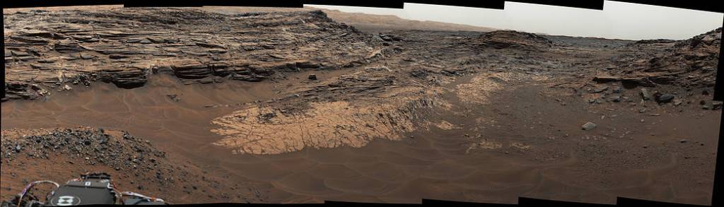 ‘Marias Pass,’ Contact Zone of Two Martian Rock Units