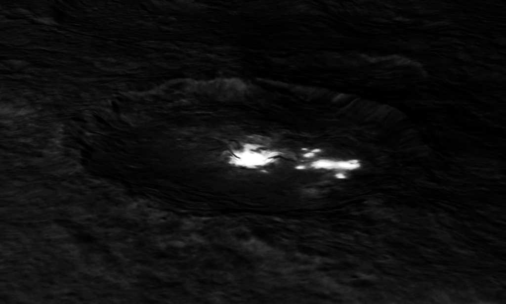 Occator Crater in Perspective