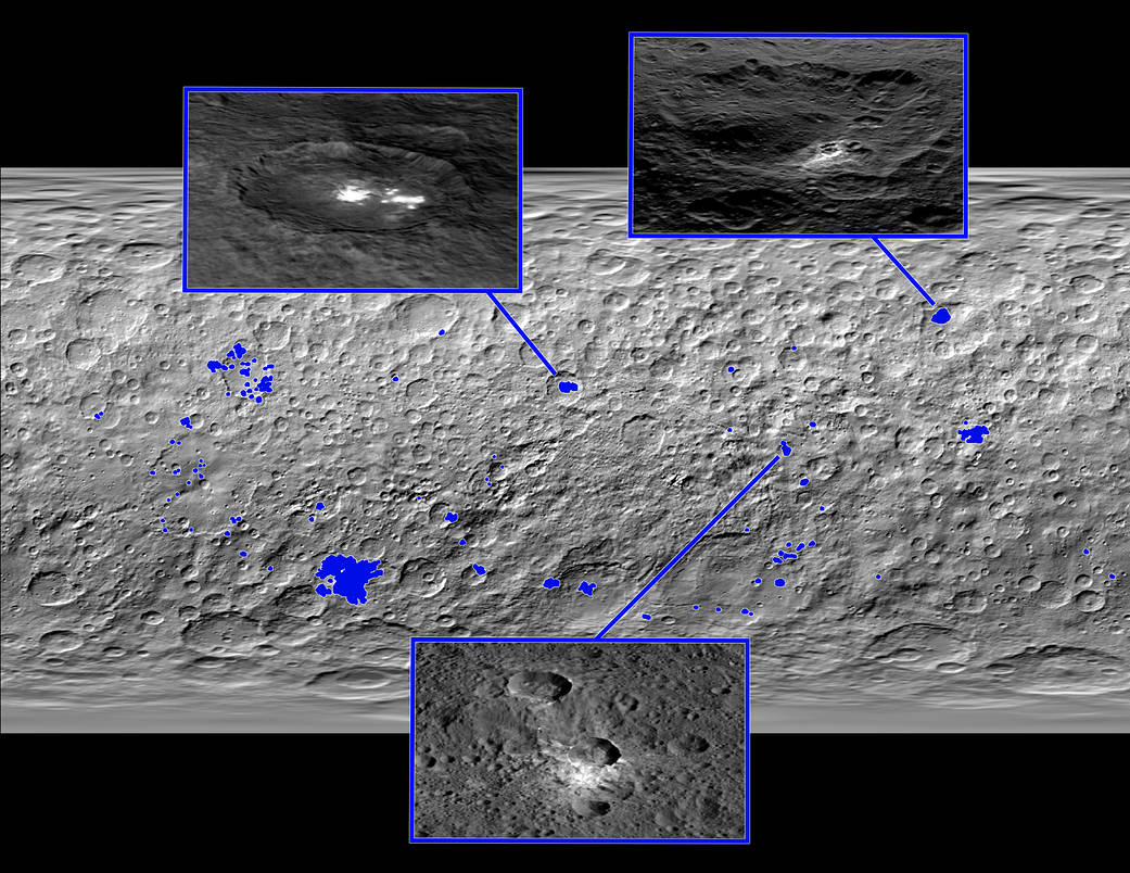 Map of Ceres