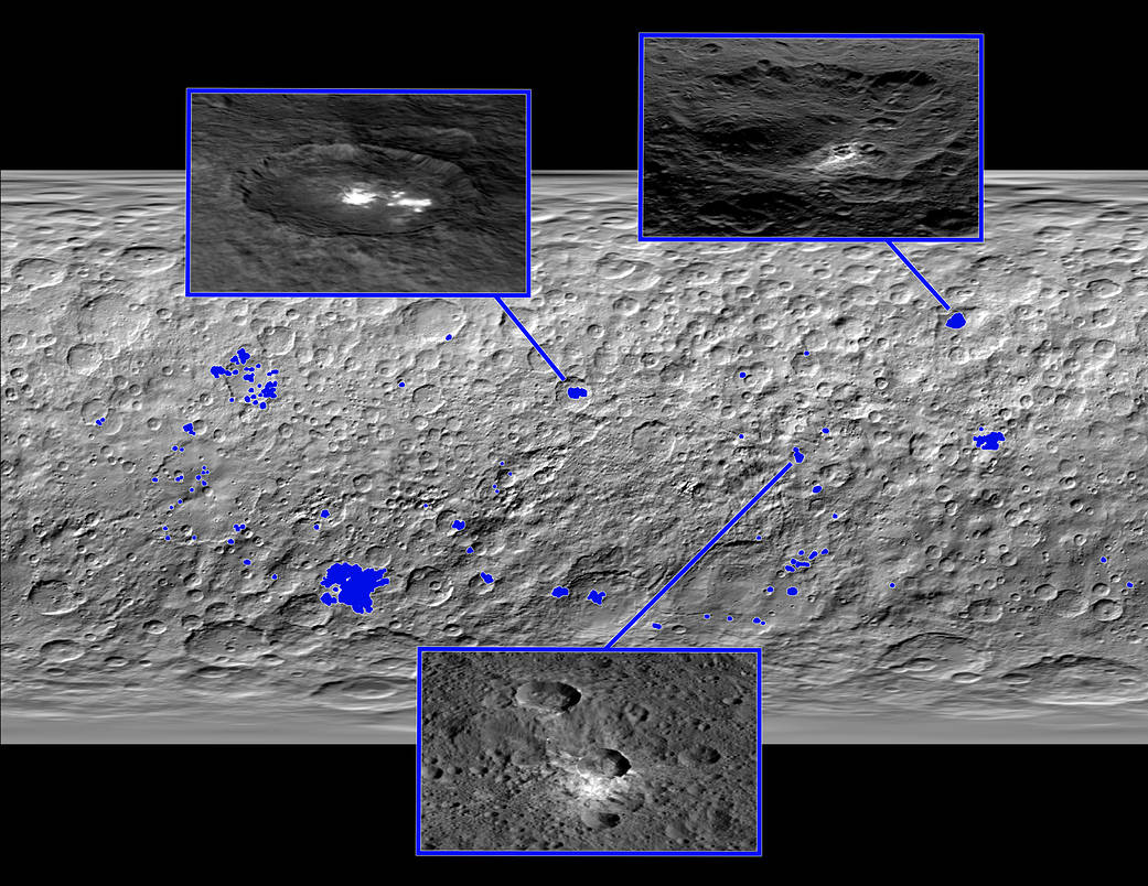 Map of Ceres