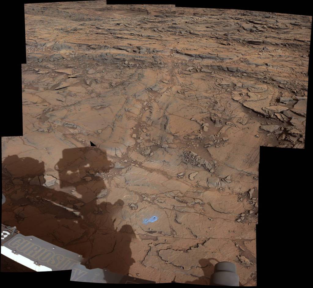 ‘Big Sky’ and ‘Greenhorn’ Drilling Area on Mount Sharp