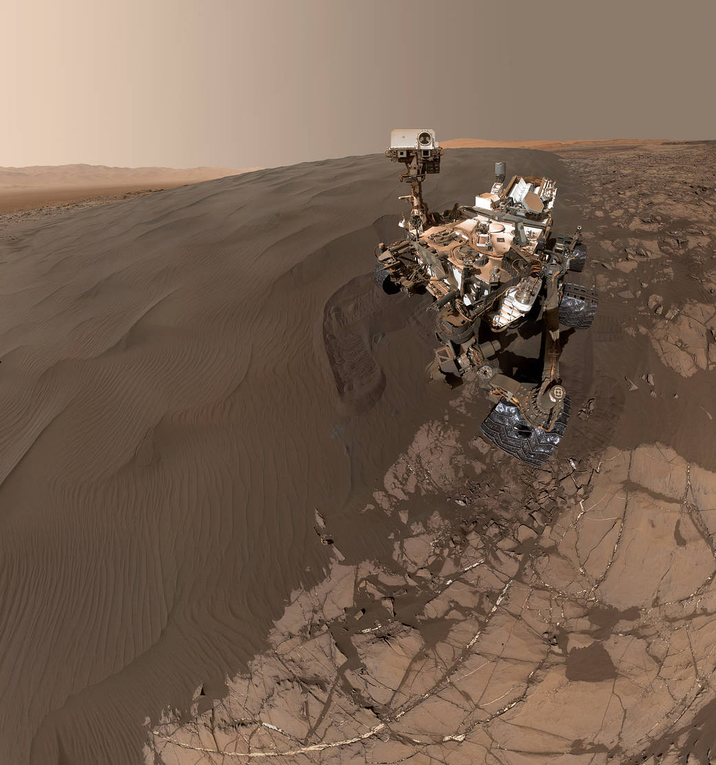  Self-portrait of NASA's Curiosity Mars rover