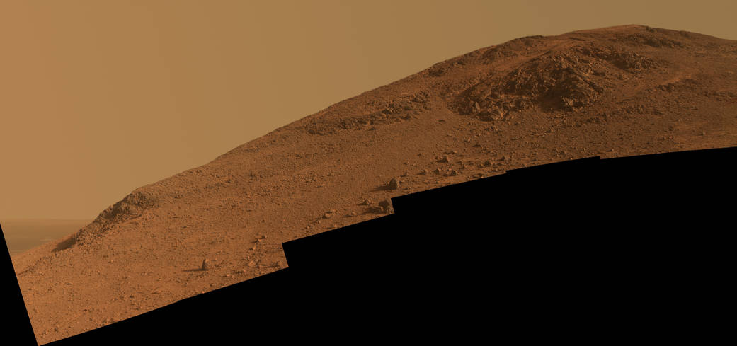 "Knudsen Ridge" on Mars