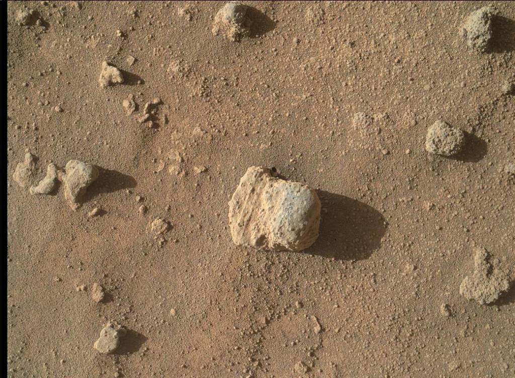 Sandstone Nodule Beside ‘Naukluft Plateau’ on Mount Sharp, Mars